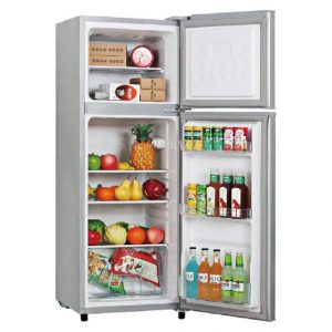 Nasco NASF2-24KD 198L Double Door Top Freezer Refrigerator