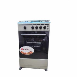 Chigo 4 Burner Gas Cooker 50×50 Oven and Grill